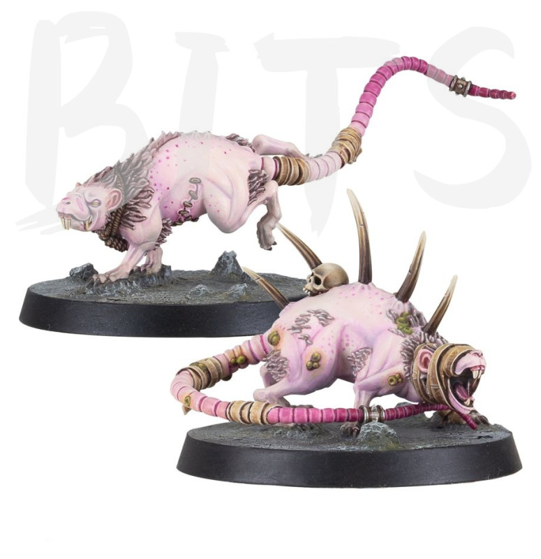 Necromunda Wasteland Giant Rats bits