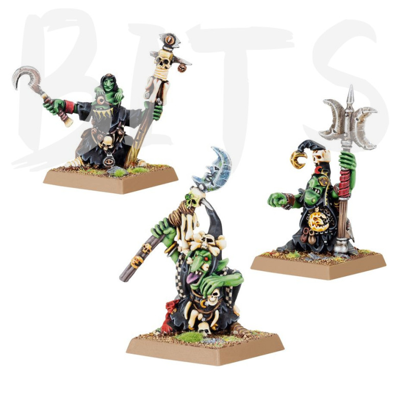 Night Goblin Shamans bits