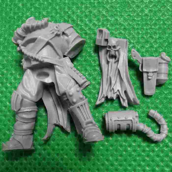 Necromunda Chieftain with Venom Caster