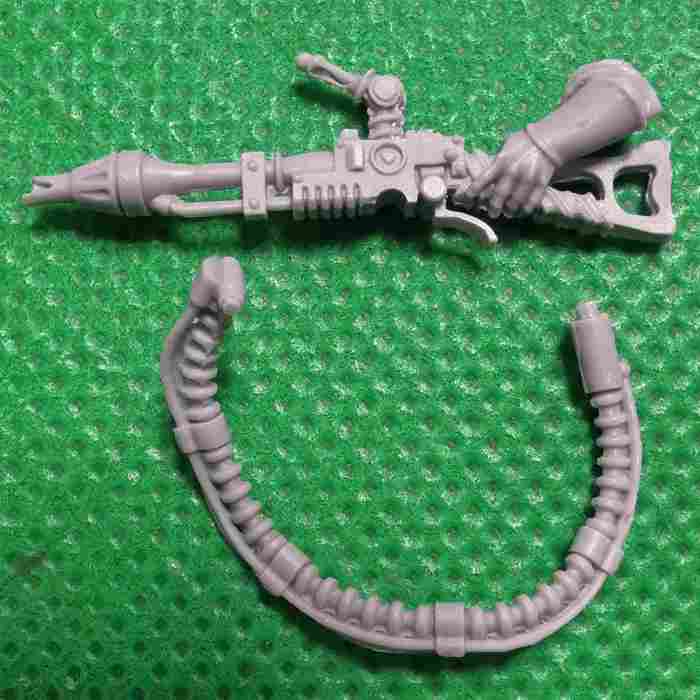 Necromunda Chieftain with Venom Caster