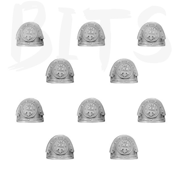 Imperial Fists Legion MKIII Shoulder Pad bits