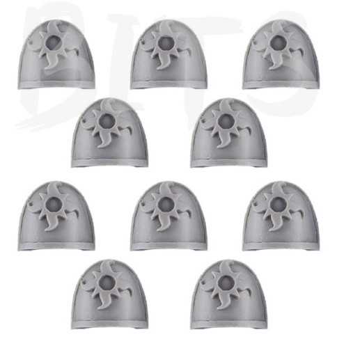 Thousand Sons Mk IV Shoulder Pad bits