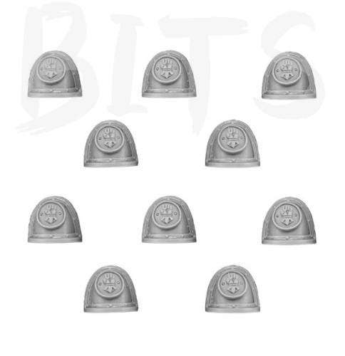 Imperial Fists Legion MKII Shoulder Pad bits