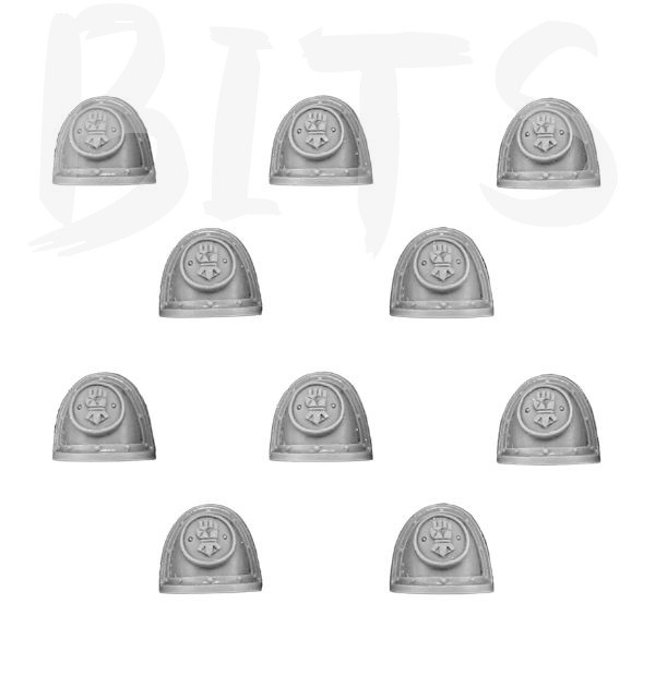 Imperial Fists Legion MKII Shoulder Pad bits