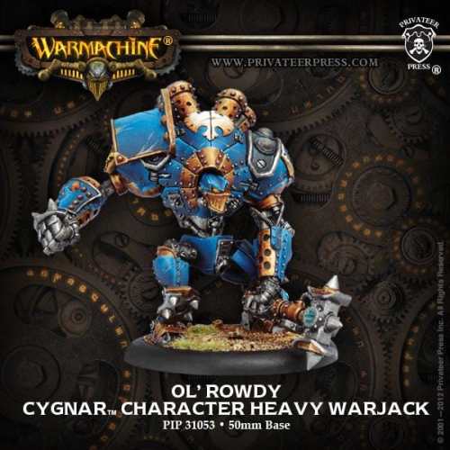 Warmachine Cygnar Warjacks Ol' Rowdy