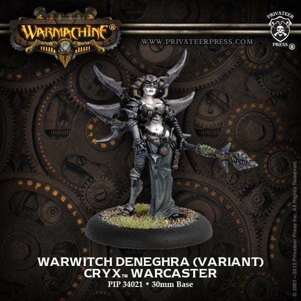 Warmachine Cryx Warcasters Warwitch Deneghra (Variant)