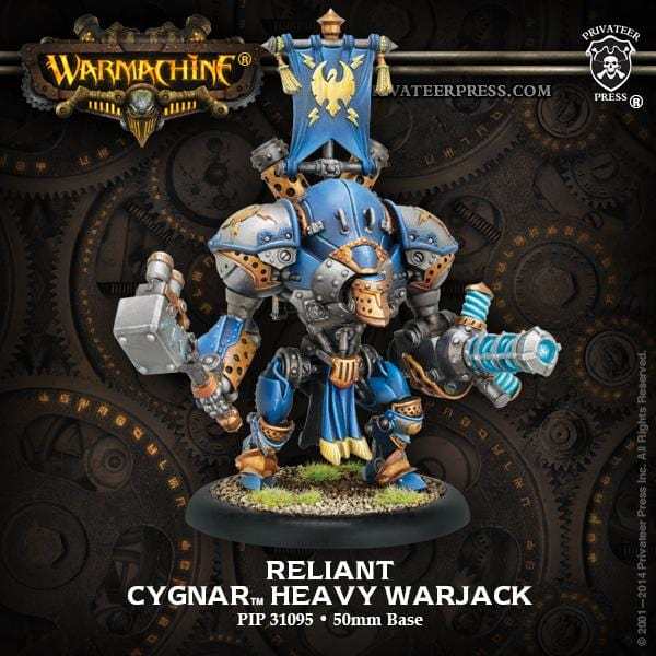 Warmachine Cygnar Warjacks Reliant
