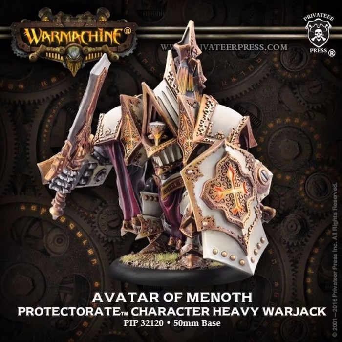 Warmachine The Protectorate of Menoth Privateer Exclusives Avatar of Menoth