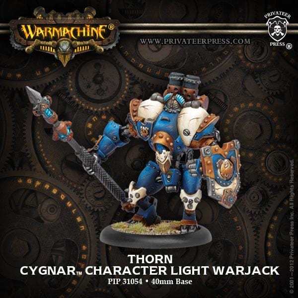 Warmachine Cygnar Warjacks Thorn