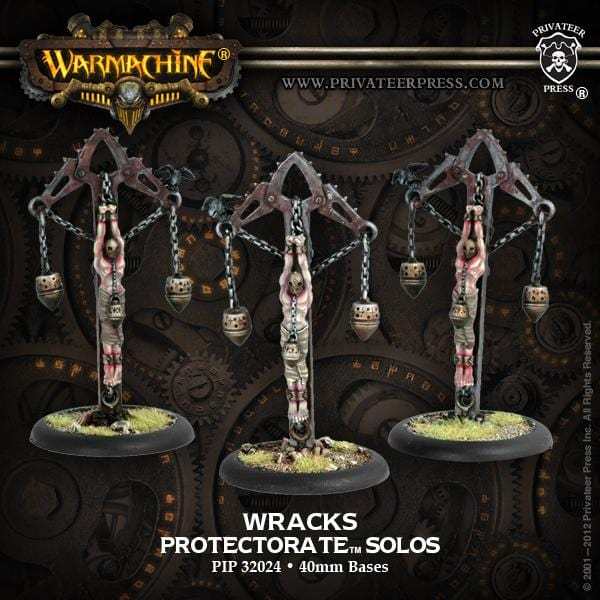 Warmachine The Protectorate of Menoth Solos Wrack
