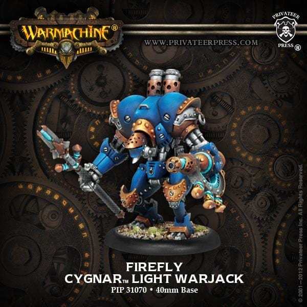 Warmachine Cygnar Warjacks Firefly