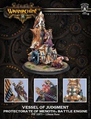 Warmachine The Protectorate of Menoth Battle Engines Vessel of Judgment