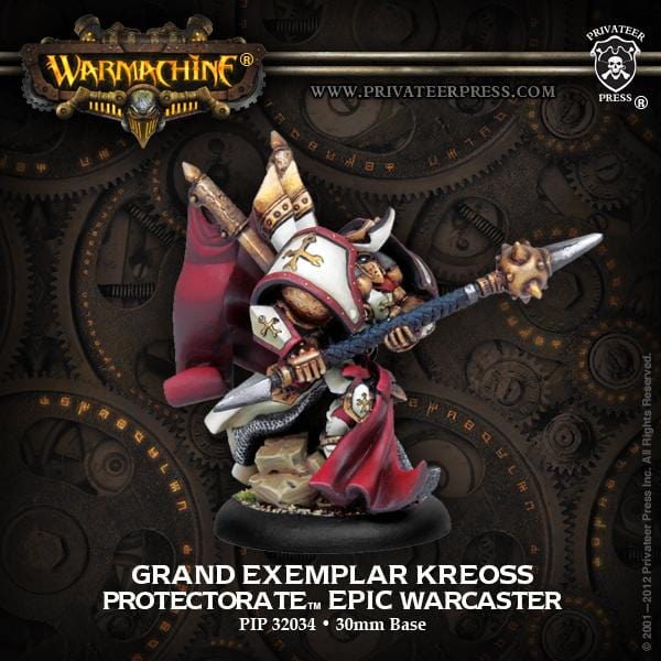 US$ 12.50 - Warmachine The Protectorate of Menoth Exemplar Errant