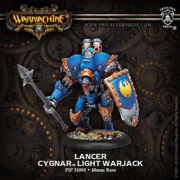 Warmachine Cygnar Warjacks Lancer