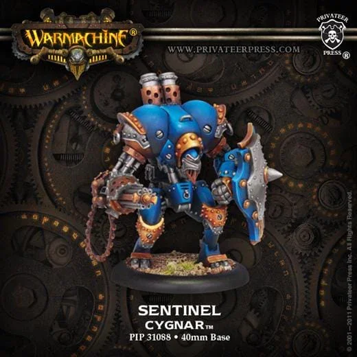 Warmachine Cygnar Warjacks Sentinel