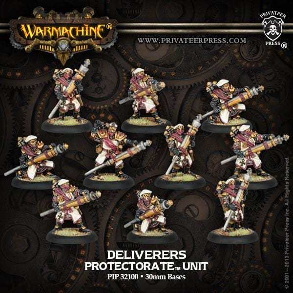 Warmachine The Protectorate of Menoth Units Deliverers