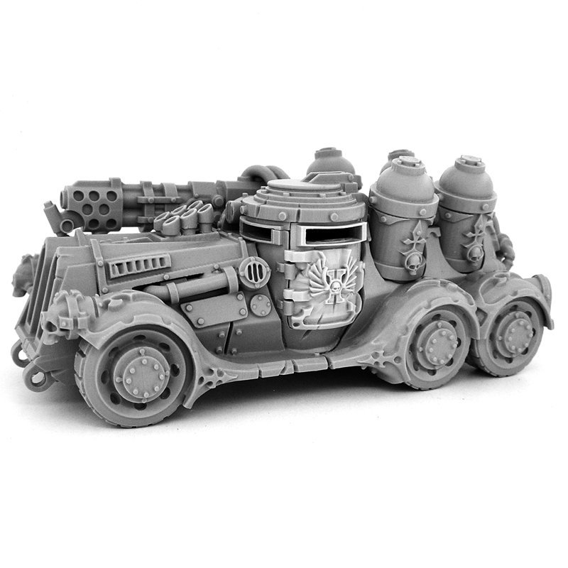 Imperial Female Arbitrator With Flamer Car