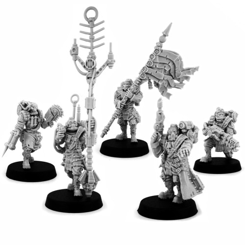 Imperial Dead Dogs Command Squad (5u)