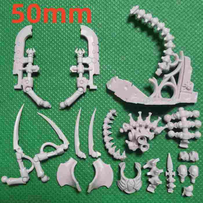Necrons Ophydian Destroyers bits