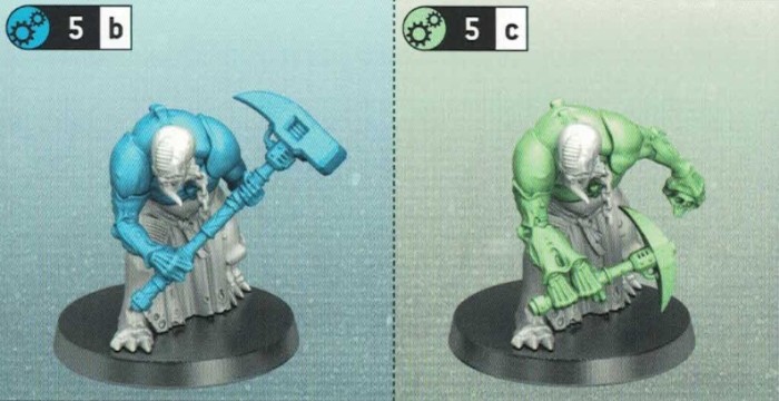 Genestealer Cults Aberrants bits