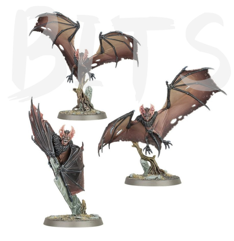 Soulblight Gravelords Fell Bats bits