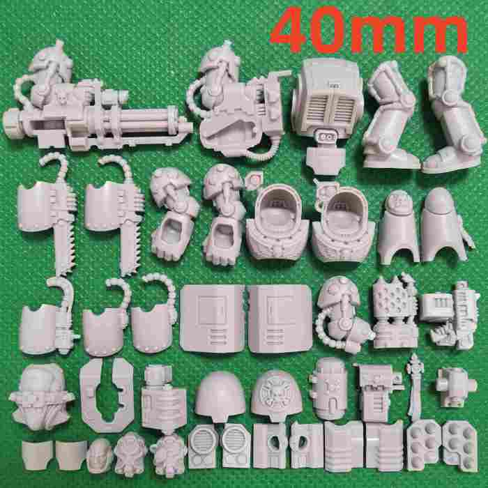 Space Marines Terminator Squad bits