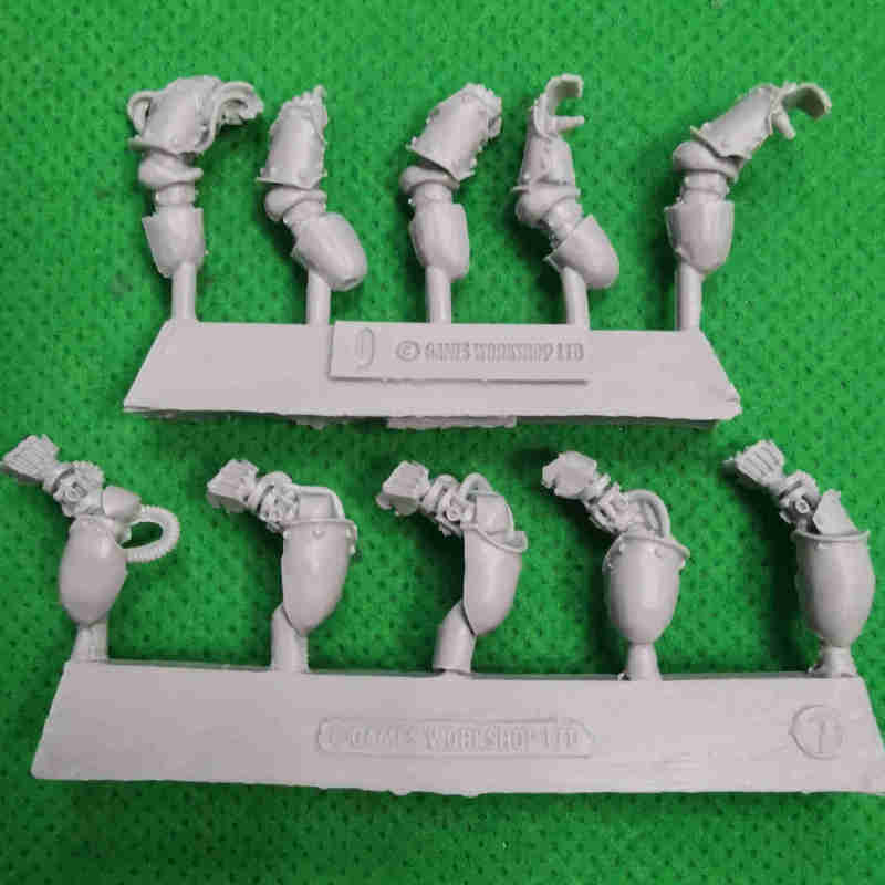Iron Hands Legion MKIII Squad bits - Arms