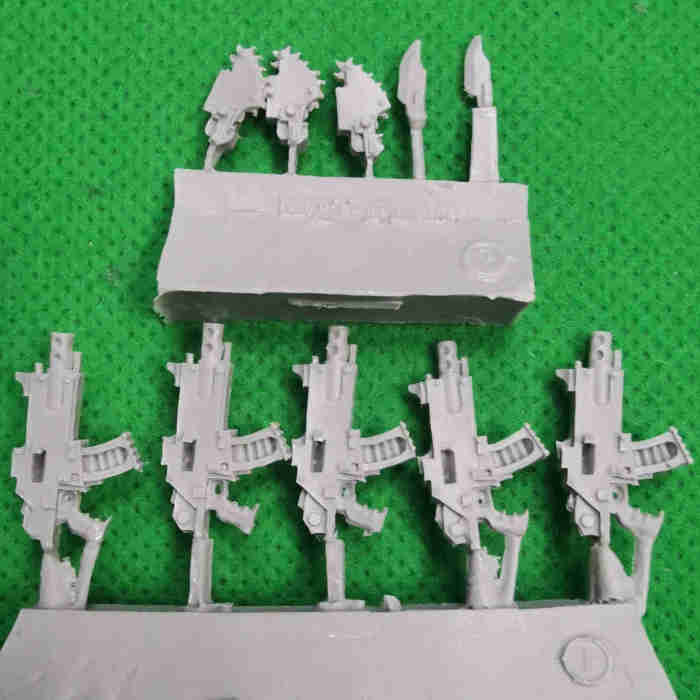 Iron Hands Legion MKIII Squad bits - Guns