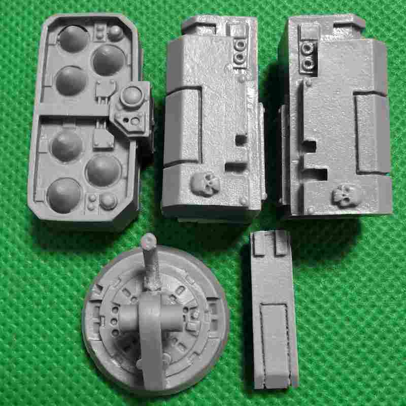 Land Raider Helios bits - Missile launcher