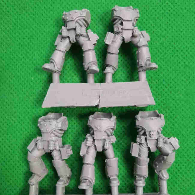 Legion MKIV Destroyer Squad with Jump Packs bits