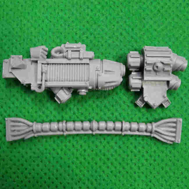 Space Marine Mars Pattern Plasma Cannon Set bits 