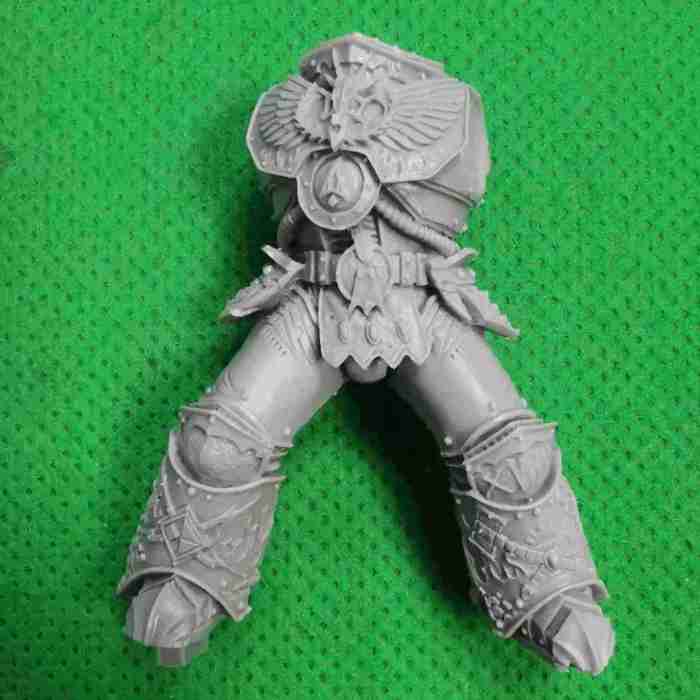 Vulkan Primarch of the Salamanders bits