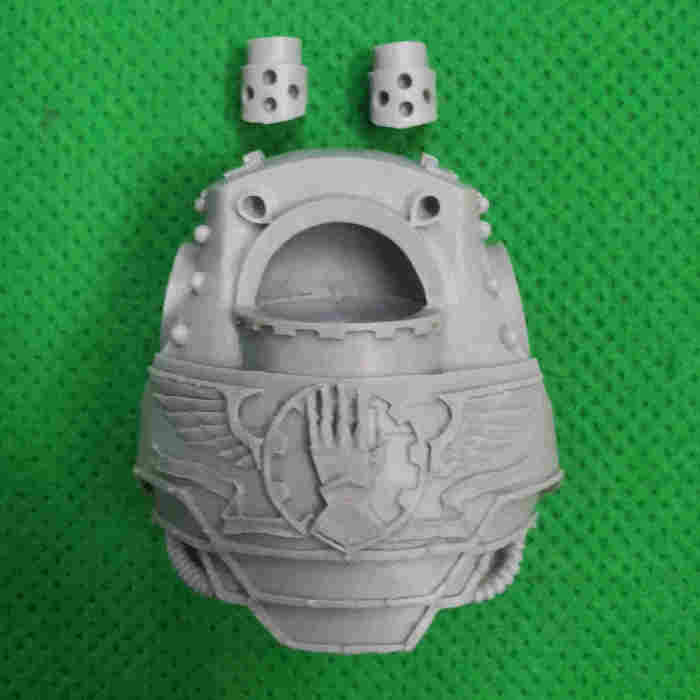 Iron Hands Legion Contemptor Dreadnought bits
