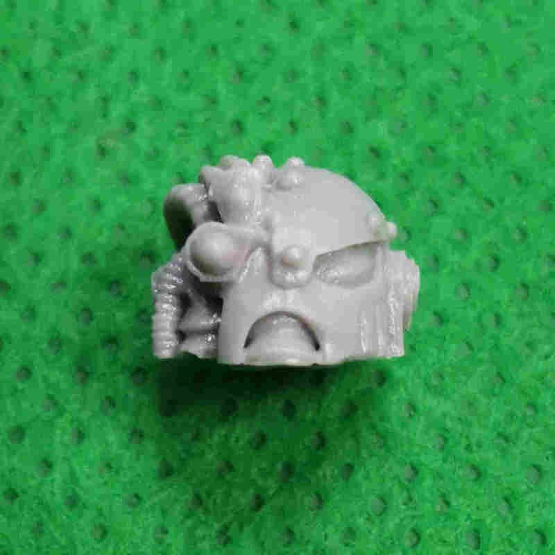 Iron Hands Legion Contemptor Dreadnought bits