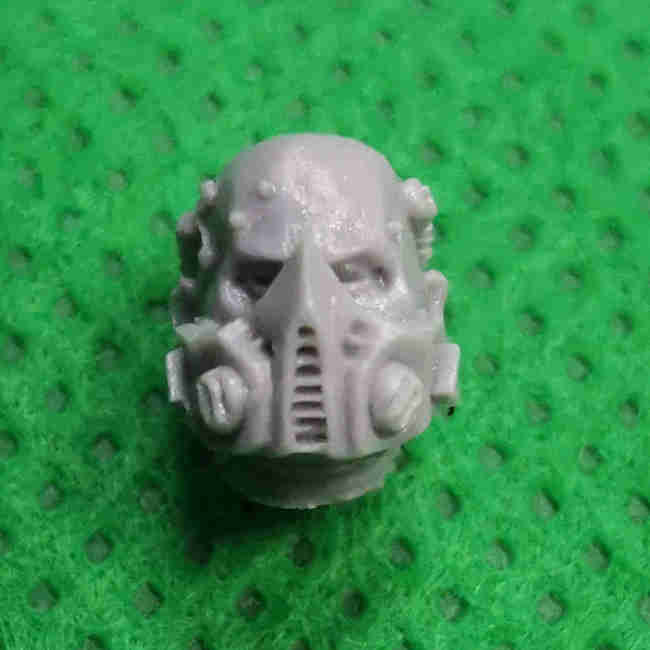Death Guard Legion Heads Upgrade Set bits