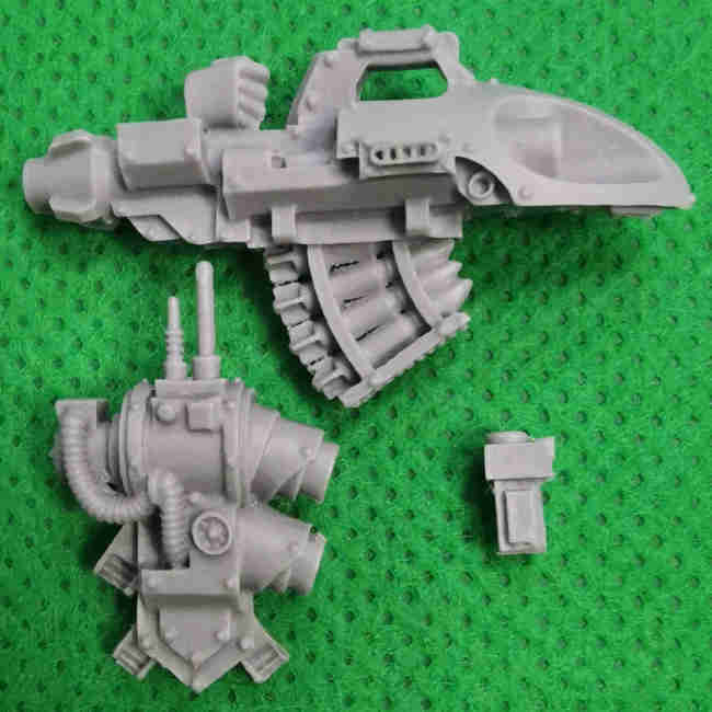 Proteus-II Pattern Missile Launchers Set bits 
