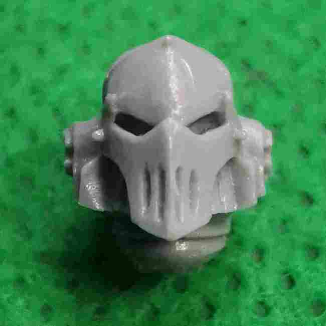 Iron Warriors Legion MKII Heads bits