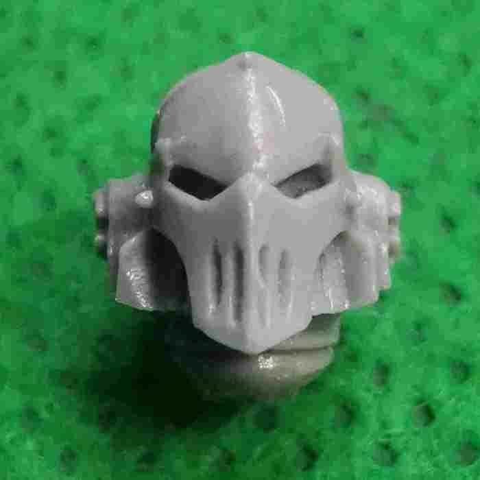 Iron Warriors Legion MKII Heads bits
