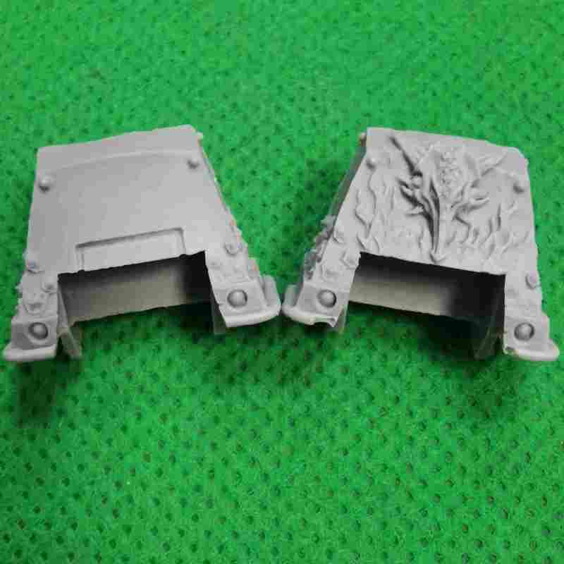 Salamanders Legion Contemptor Dreadnought bits