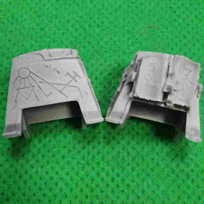 Word Bearers Legion Contemptor Dreadnought bits