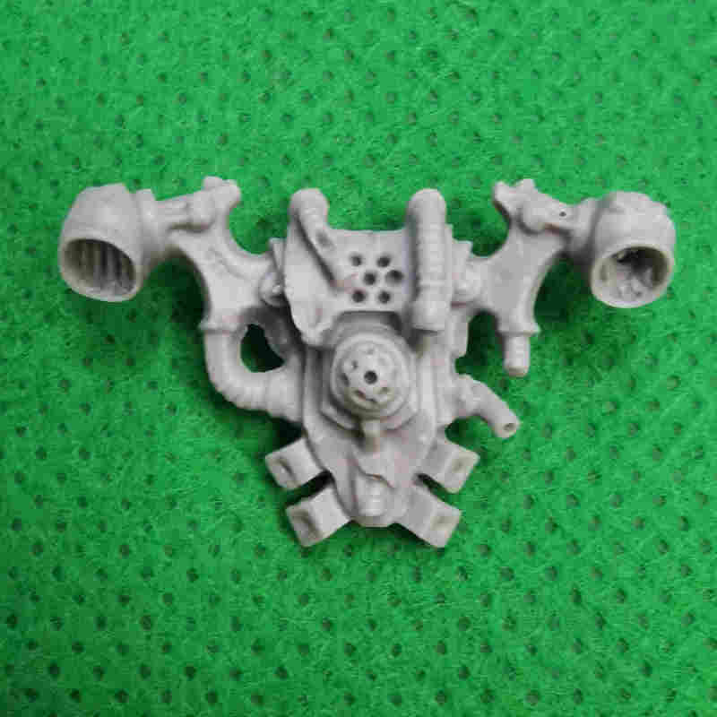 Nurgle Chaos Marine Sorcerer bits