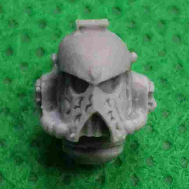 Word Bearers MKIV Upgrade Pack - Heads bits