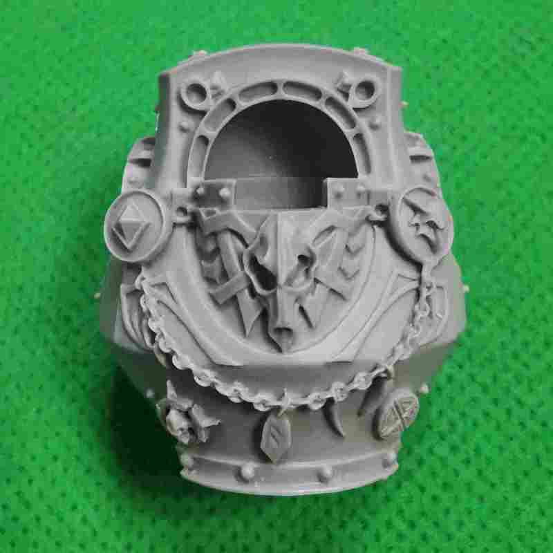 Space Wolves Legion Contemptor Dreadnought bits
