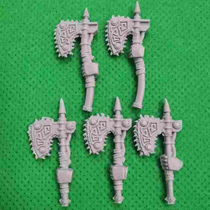 Space Wolves – Varagyr Wolf Guard Terminators bits