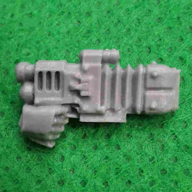 Legion Moritat with Volkite Serpenta bits