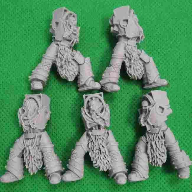 Space Wolves – Varagyr Wolf Guard Terminators bits
