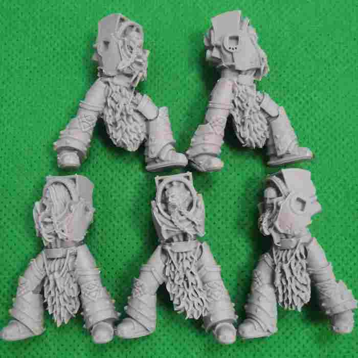 Space Wolves – Varagyr Wolf Guard Terminators bits