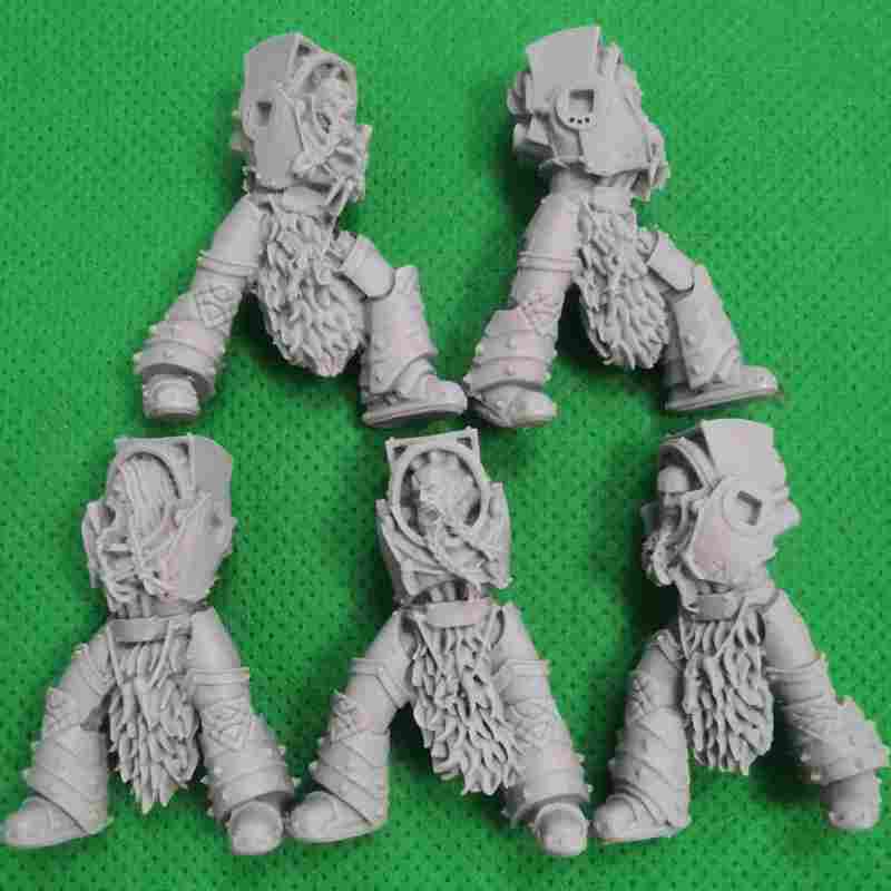 Space Wolves – Varagyr Wolf Guard Terminators bits