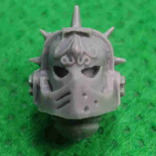 Blood Angels Legion Heads Upgrade Set bits