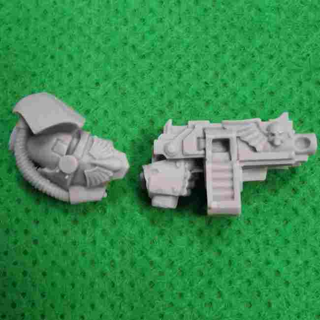 Blood Angels Legion Praetor in Tartaros Terminator Armour bits